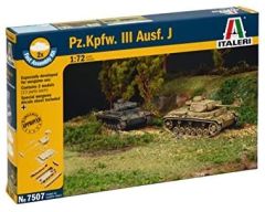 ITA7507 - Maquette à assembler et à peindre - Pz.Kpfw. III Ausf. J montage rapide