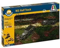 ITA7509 - Maquette à assembler et à peindre - M3A1 Half Track montage rapide