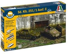 ITA7516 - Maquette à assembler et à peindre - Sd.Kfz. 251/1 Ausf. D montage rapide