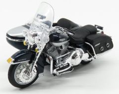 MST762-201 - Moto side-car de 2001 bleue - HARLEY DAVIDSON  FLHRC Road King Classic