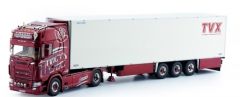 TEK76259 - Camion avec remorque frigorifique aux couleurs TVX - SCANIA S Highline 4x2