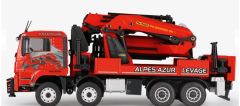 CON77224/01 - Camion avec grue PALFINGER PK200002L SH  ALPES AZUR LEVAGE – MAN TGS Euro 6 8x4