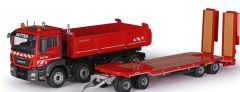 CON77247/0 - Camion benne avec porte engins KUTTER – MAN TGS 8x4