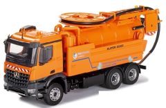 CON78154/02 - Camion 6x4 MERCEDES Arocs curage de fosses aux couleurs WIEDEMANN