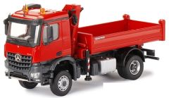 CON78165/03 - Camion 4x2 porteur benne MERCEDES Arocs équipé d'une grue