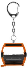 Porte-clés de couleur orange – Télécabine OMEGA IV