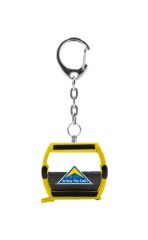 JC80138 - Porte-clés de couleur jaune - SFL - Télécabine OMEGA