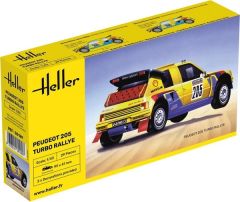 HEL80189 - Maquette à assembler et à peindre - PEUGEOT 205 Turbo Rallye #205