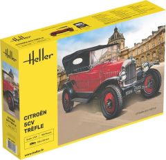HEL80702 - Maquette à assembler et à peindre - CITROEN 5CV trefle