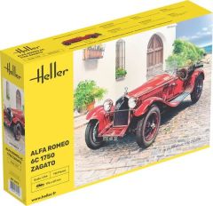 HEL80715 - Maquette à assembler et à peindre - ALFA ROMEO 6C 1750 Zagato