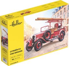 HEL80733 - Maquette à assembler et à peindre - Camion de pompiers CITROEN C4