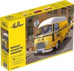 HEL80740 - Maquette à assembler et à peindre - RENAULT Estafette toit haut