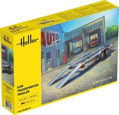 HEL80774 - Maquette à assembler et à peindre - porte-voitures