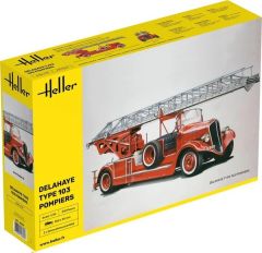 HEL80780 - Maquette à assembler et à peindre - Véhicule des pompiers - DELAHAYE Type 103