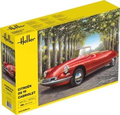 HEL80796 - Maquette à assembler et à peindre - CITROEN DS 19 cabriolet