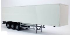 EMEK81092 - Semi remorque de couleur blanche 3 Essieux