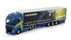TEK81216 - Camion avec remorque frigorifique du transporteur WIDMER - VOLVO Globetrotter XL 4x2