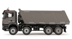 CON81259/04 - Camion benne de couleur grise - MAN TGS NN 8x4