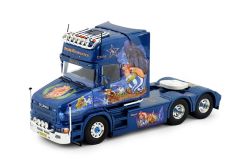 TEK81389 - Camion solo bleu BENNY RASMUSSEN – SCANIA T TOPLINE 6x2