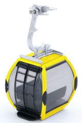 JC82002 - Télécabine de couleur jaune 1/87 – Omega IV