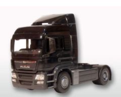 EMEK82003 - Camion solo de couleur noir - MAN TGS LX Trekker 4x2
