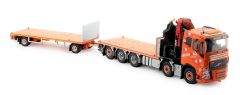TEK82183 - Camion grue avec remorque 2 essieux SENN AG – VOLVO FH04 10X4