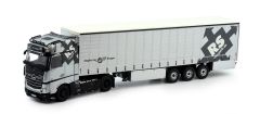 TEK82267 - Camion avec remorque 3 essieux RS LOGISTIEK – MERCEDES ACTROS MP5 4x2