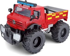 MST82302 - Véhicule télécommandé des pompiers – MERCEDES unimog U5000