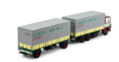 TEK82469 - Camion avec remorque 2 essieux BROERSMA – SCANIA 141 6X4