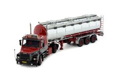 Camion avec remorque citerne 3 essieux SVEND DAHL – SCANIA T142 4x2