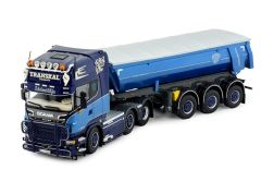 TEK82732 - Camion avec remorque benne 3 essieux TRANSKAL – SCANIA R09 Topline 6x2