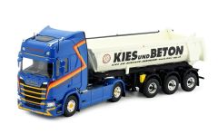 TEK82733 - Camion avec benne 3 essieux KIES AG – SCANIA R HIGHLINE SAXER 4x2