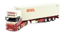 TEK83532 - Camion avec porte container et container aux couleurs CONTLIFT - SCANIA R13 Topline 4x2