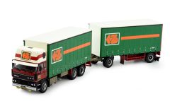 TEK83558 - Camion porteur avec remorque du transporteur ZIJDERLAAN – DAF 2800 6x2