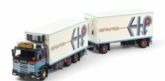 TEK83669 - Camion porteur avec remorque frigorifique du transporteur HANS PRINS - SCANIA 142 6x4