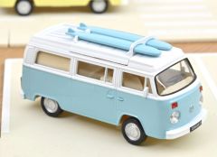 NOREV841108 - Van de 1973 couleur bleu pastel - Jet Car - VW Combi T2 camper
