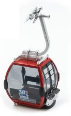 JC84144 - Cabine OMEGA IV couelur rouge - Station Schatzberbahn