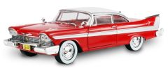 GREEN84222 - Voiture de la série CHRISTINE - PLYMOUTH Fury de 1958 couleur rouge