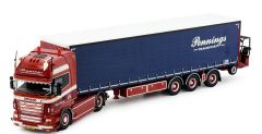 TEK84687 - Camion avec remorque et chariot élévateur du transporteur PENNINGS - SCANIA R09 Topline 4x2