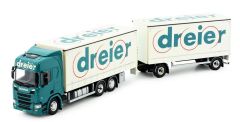 TEK85088 - Camion porteur avec remorque du transporteur DREIER - SCANIA R Highline 6x2