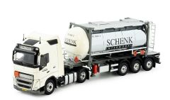 TEK85171 - Camion avec porte container et container citerne SCHENK – VOLVO FH05 Gl. 4X2