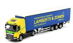 TEK85184 - Camion avec remorque bâchée du transporteur LAMBERTS & ZONEN – DAF XF 4x2