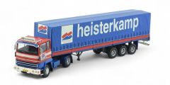 TEK85251 - Camion avec remorque bâchée du transporteur HEISTERKAMP - FORD transcontinental 4x2