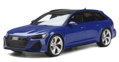 GT854 - Voiture de 2020 couleur Bleue - AUDI RS 6 (C8) Avant