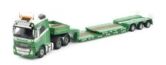 TEK85409 - Camion avec plateau surbaissé 3 essieux – BRUNNER – VOLVO FH05 XL 6x4