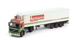 TEK85518 - Camion avec remorque frigo du transporteur FRODE LAURSEN - VOLVO F12 Gl. 4x2