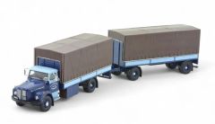 TEK86485 - Camion porteur avec remoque du transporteur KOOY - SCANIA 76 4x2