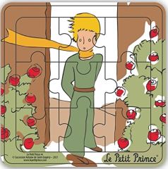 MGM865007-D - Puzzle en bois – Le petit prince de face – 9 pièces