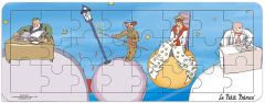 MGM865008-B - Puzzle en bois – Le petit prince avec 4 personnages – 24 pièces