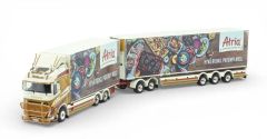TEK86882 - Camion porteur avec remorque du transporteur RISTIMAA-ATRIA - VOLVO FH05 GL 6x2